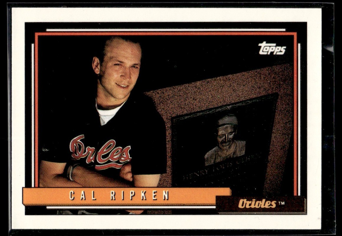 1992 Topps Cal Ripken Jr. Baltimore Orioles #40