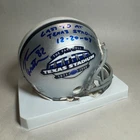 Jason Witten Signed Dallas Cowboys Farewell Texas Stadium Mini Helmet Beckett