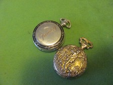 Lot of 2 Pocket Watches 1 Run  1 Not Runing Selling for Part or Repair Only.