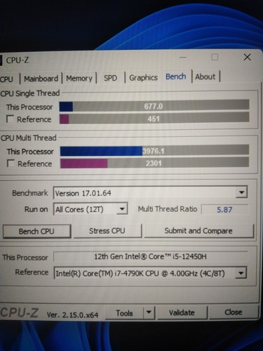 Gaming Laptop MSI Thin GF63 12UC-667 15,6 Zoll Gaming Laptop RTX 3050 4GB - Bild 13 von 13