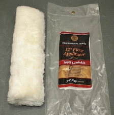 Bestt Liebco Floor Applicator & Lambskin Pad 997114120, 12" x 3/4" Nap, Stain