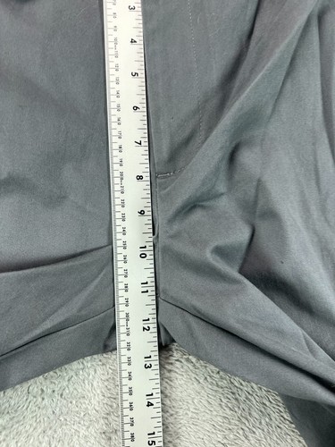SAVANE ECO Hose Herren 34x30 Hose Chino grau verlängerter Bund Flatfront Twill - Bild 3 von 10