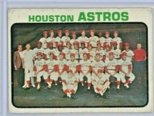 1973 Topps Houston Astros Team Photo / Records #158 - Wynn Cedeno Dierker