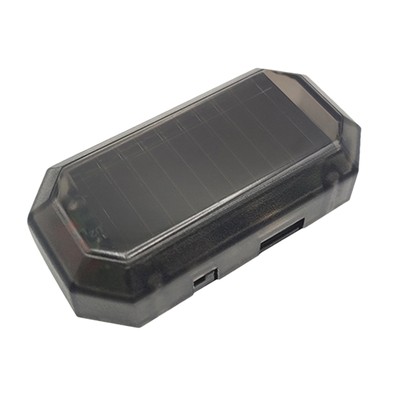 Car Alarm Warning Solar Flash LED Light Fake Security System Anti-theft Signal