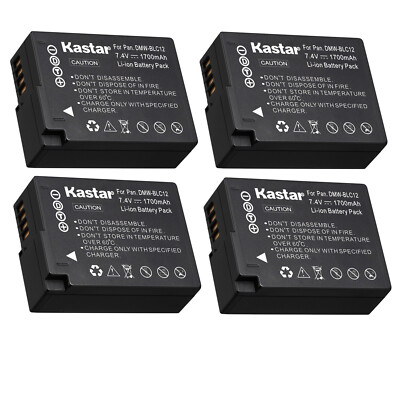 Panasonic fz1000 バッテリー三個付き Kastar Replacement Battery for Panasonic DMW-BLC12 & Panasonic