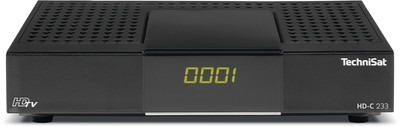 TechniSat HD-C 233 | HD-Receiver für Kabelfernsehen, DVB-C, HDMI, SCART, USB