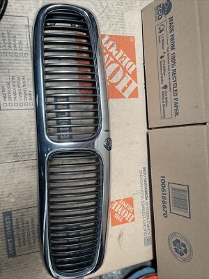 JAGUAR XJ6, X300, XJR 1994-2003 FRONT GRILLE CHROME HNC5504BB | eBay