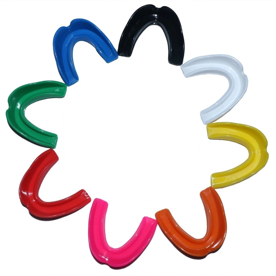 PROTECTOR BUCAL para FÚTBOL BOXEO Dientes RECHINAR ANTI RONQUIDOS para ADULTO Apne del Sueño Foto 4 de 4