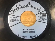 Naggo Morris Flour Power 45 rpm Vinyl 7" Reggae Clocktower Label Dumplin Dub