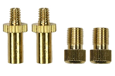 BENSON Fahrrad Ventil Adapter Ventiladapter DV Dunlop SV Schrader auf Auto Autoventil