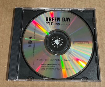 Green Day - 21 Guns RARE promo radio only CD single w/ exclusive