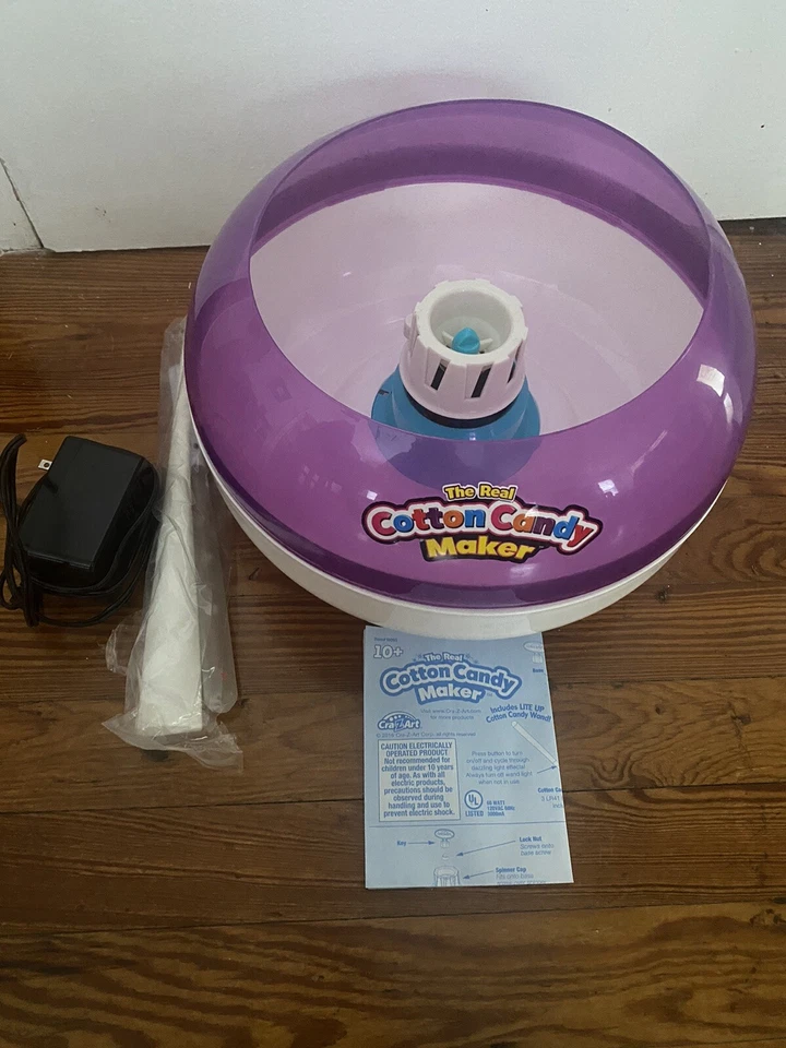 Juguetes de cocina y hornear de Cra-Z-Art para hacer dulces de algodón real Foto 3 de 3