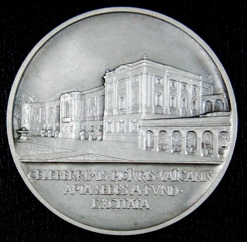 Vatican. Pope Pius XI Silver Medal, 1932. in Original Box - Picture 5 of 5