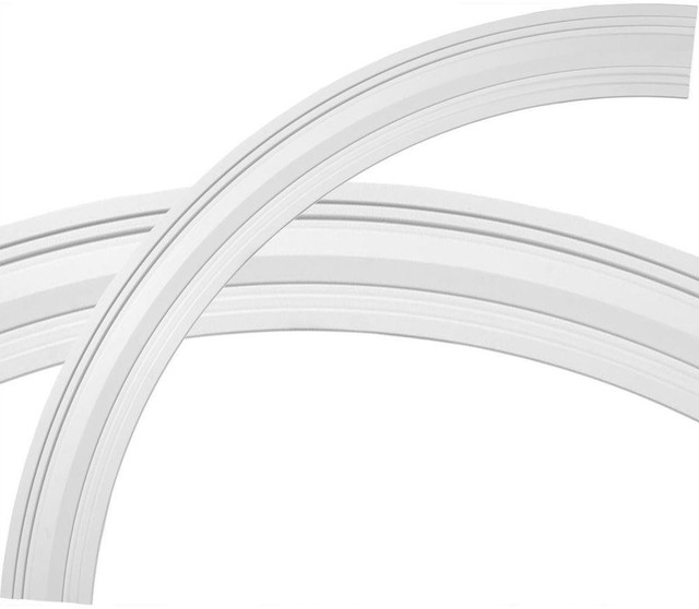 Ekena Millwork Interior Homes Felix Design Decorative White