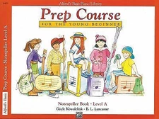 Alfred's Basic Piano Prep Course: Notespeller Book, Level A