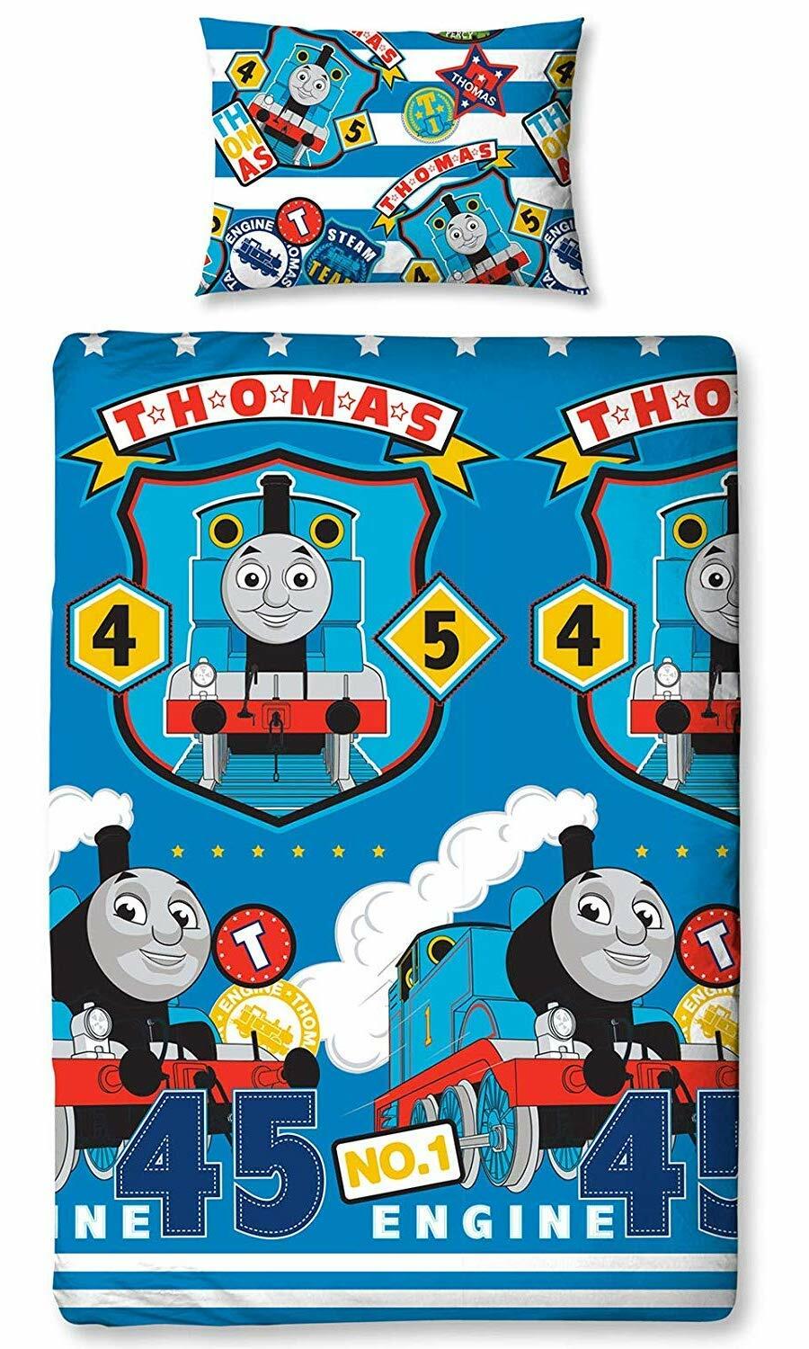 Thomas The Tank Engine Friends Duvet Cover Bedding Set Reversible For thomas-the-tank-engine-friends-duvet-cover-bedding-set-reversible-for