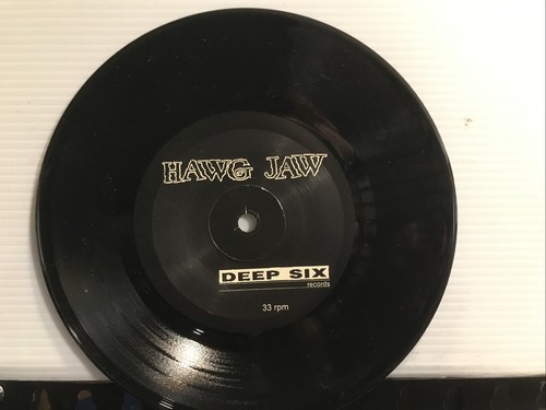 Manchurian Candidates / Hawg Jaw 7" Split EP 2001 Deep Six Records – DS 29 VG+ - Picture 3 of 5