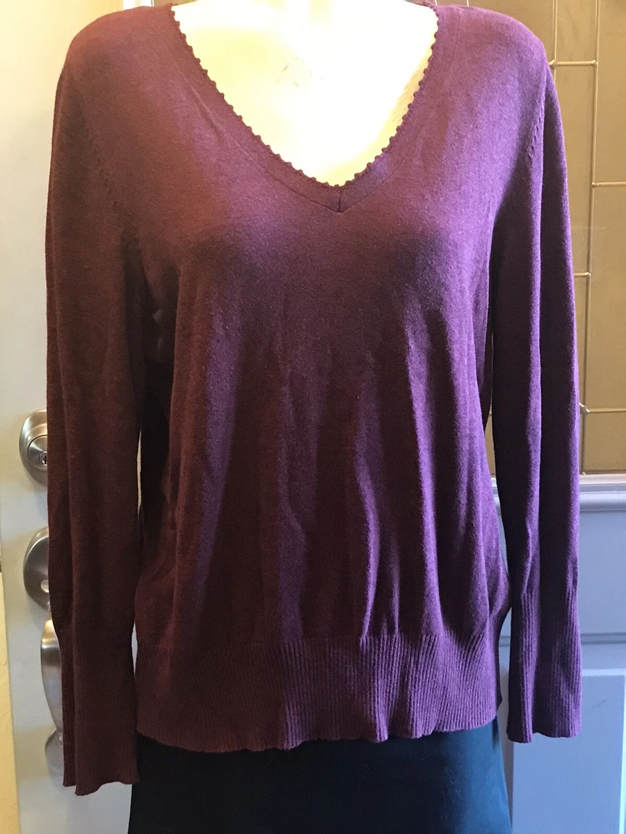 Lane bryant top v neck sweater