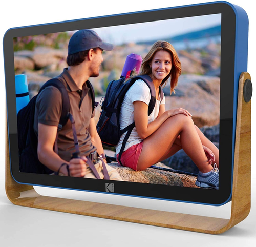 Digitaler Bilderrahmen mit Akku, WLAN Digitale Bilderrahmen 10 Zoll mit 32 GB Sp
