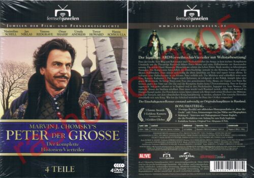 DVD PETER THE GREAT Maximilian Schell Vanessa Redgrave Omar Sharif Region 2 NEW - Picture 1 of 1