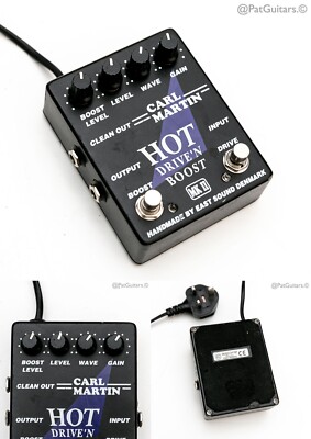2000er Carl Martin Hot Drive N Boost mkII Gitarrenpedal