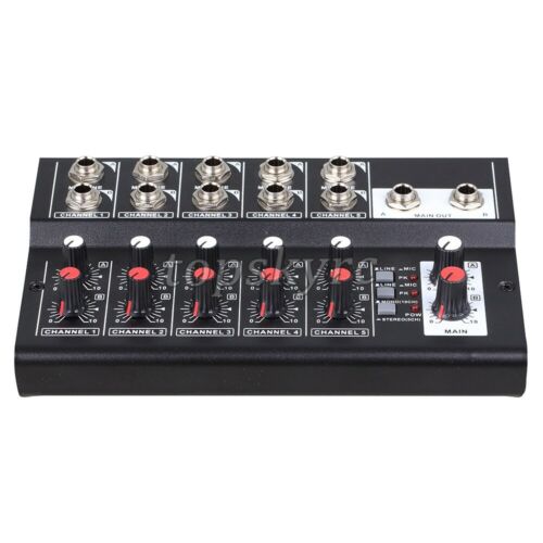 MIX5210 10-Kanal Mischpult Digital Audio Mixer Stereo USB Mixer Audio TS - Bild 3 von 5