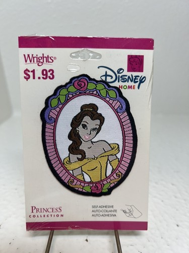 Wrights Disney Home Princess Collection Iron On Patch Belle Beauty & The Beast