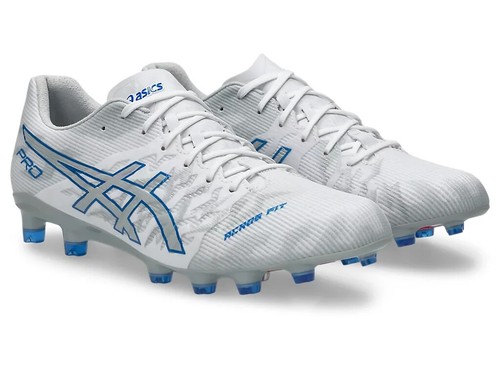 Asics DS Light Acros Pro 3 White Electric Blue 1101A071-102 Men's Size - 第 2/7 張圖片