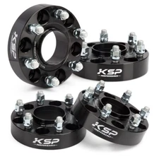 KSP 4Pc 6X5.5 Wheel Spacers  1.5"  for 1999-2024 Chevy Silverado GMC Sierra 1500