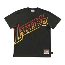 New Mitchell & Ness NBA Los Angeles Lakers Flames T-Shirt.
