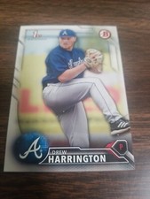 DREW HARRINGTON 2016 BOWMAN DRAFT CARD #BD-37 ATLANTA BRAVES (ROOKIE BASE)