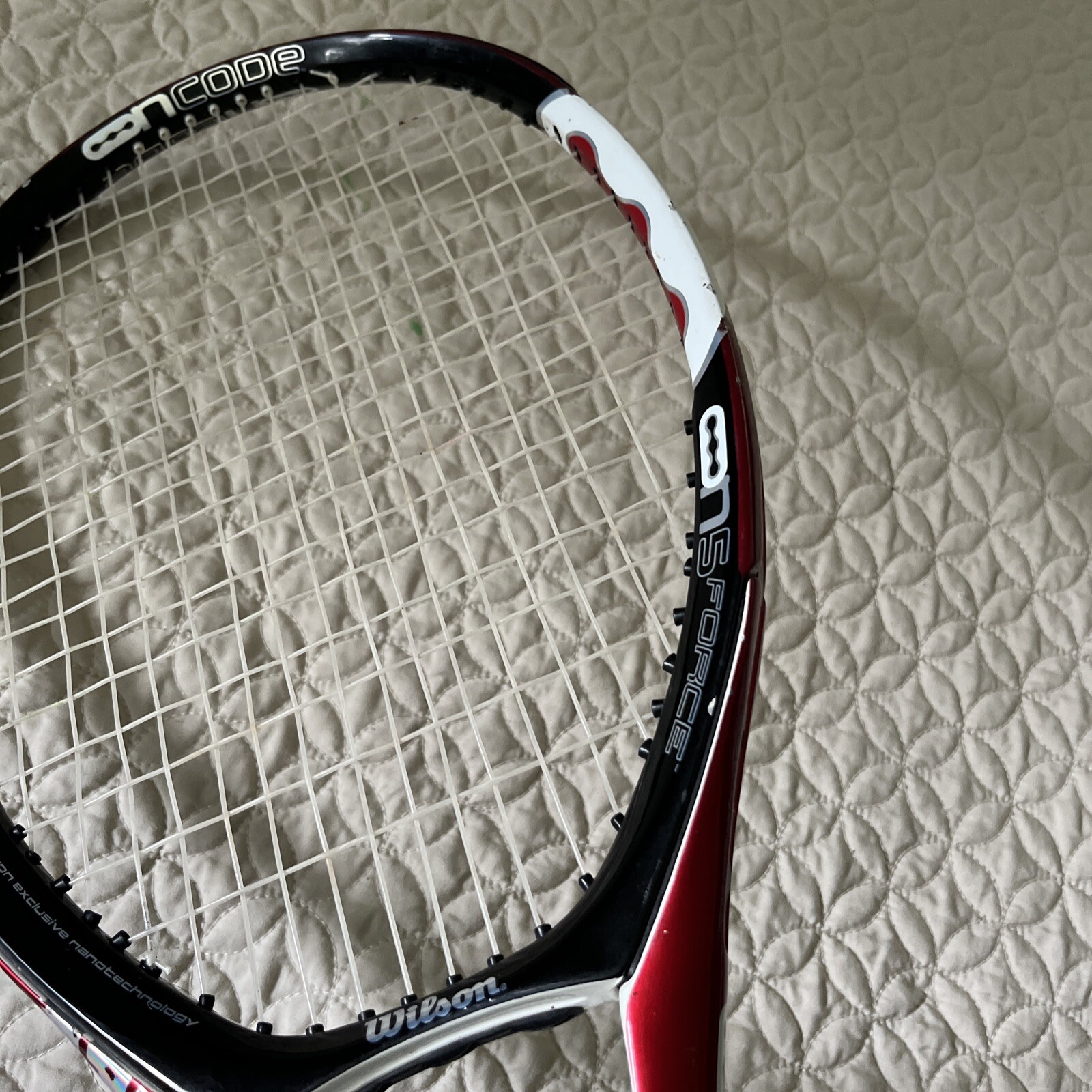 WILSON Ncode N5 FORCE 110 Sq In. Oversize Tennis Racquet 4 1/4” Grip "EXCELLENT" eBay