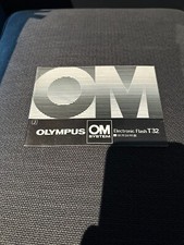 Original Instructions Manual for Olympus OM System Electronic Flash T32 (J)