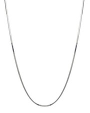 Sterling Silver Square Magic Snake Chain Necklace 2mm 16"-24" NEW 925 Italian