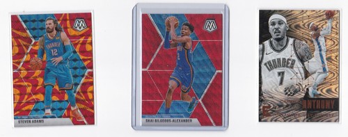 SHAI GILGEOUS-ALEXANDER 2019-20 PANINI MOSAIC RED WAVE PARALLEL CARD-SHIPS FREE - Picture 2 of 24