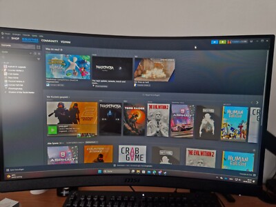 MSI Optix G24C4 23,6 Zoll Breitbild VA LED Curved Gaming Monitor