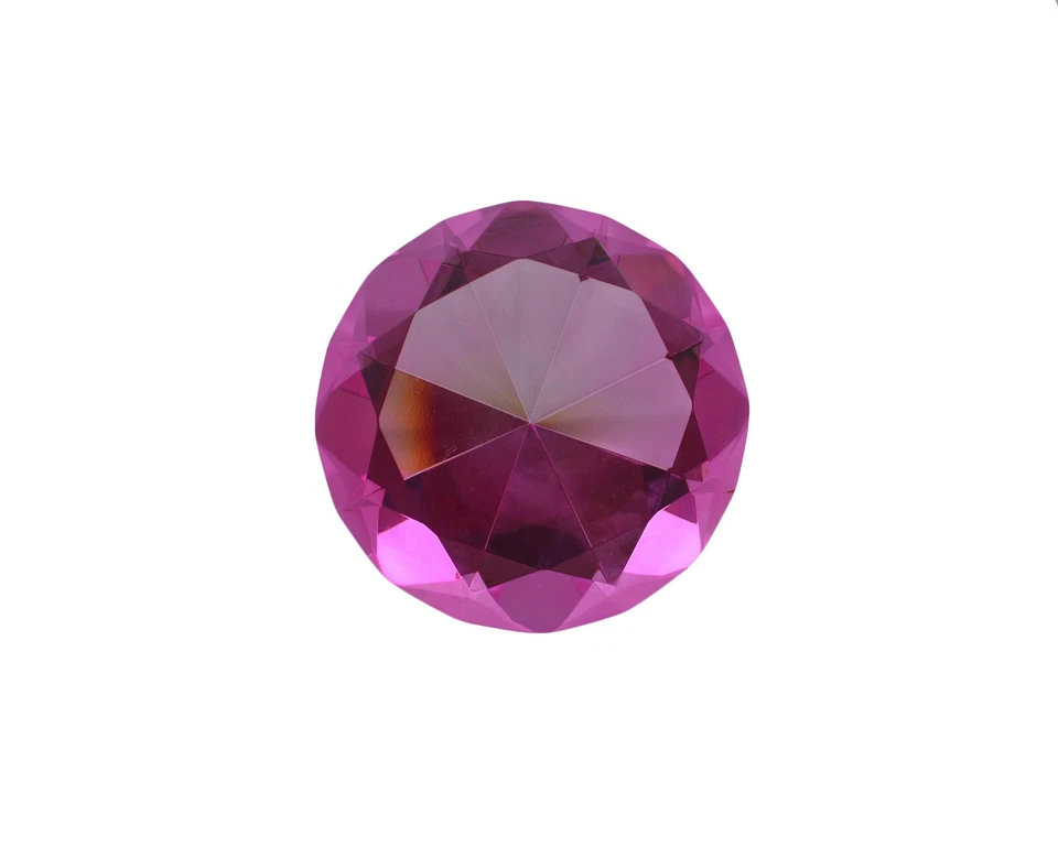 100mm Crystal Diamond Shaped Glass Paperweights Bridal Favours Display Gift 10Cm - Image 3 of 4