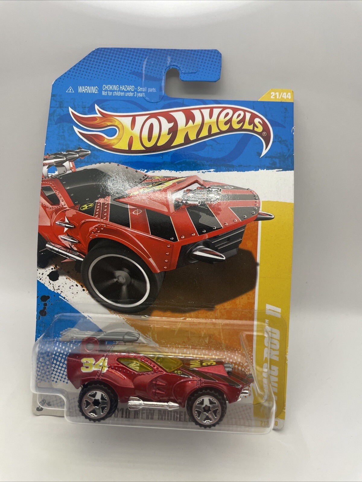 Hot Wheels 2010 New Models 21/44 Sting Rod II Red