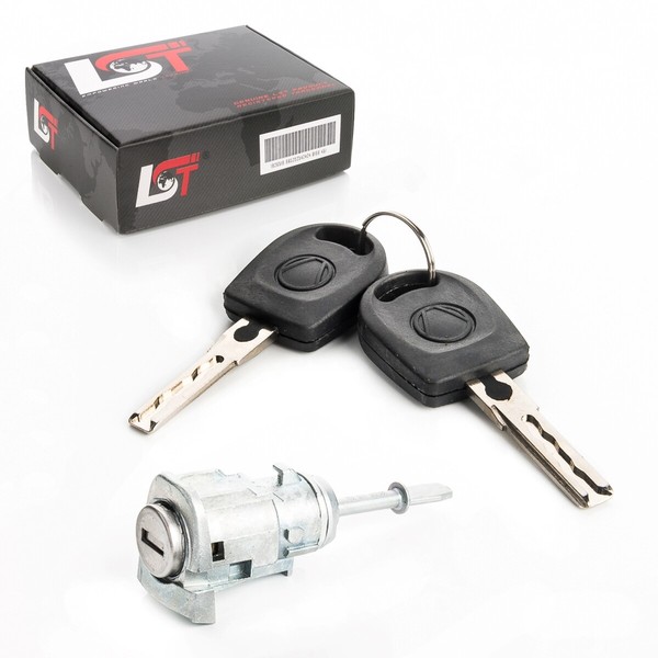 1X SchließZylinder Vorne Links + 2 SchlÜSsel FÜR Seat Toledo 1M TÜRschloss *Neu*-image