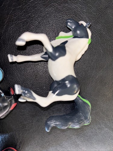 (3) Horseland Horses BUTTON, Scarlett & Pepper Thinkway Toys 3" 2006 HTF - Foto 2 di 9