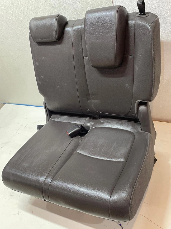 Se adapta a 18 19 20 HONDA ODYSSEY EX-L trasero 3ª fila LH asiento del conductor tapicería de cuero = BN OEM Foto 2 de 4