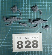 2 Kasrkin Hot Shot Lasgun Arm Backpack Gun Weapon Astra Militarum 40k Bits