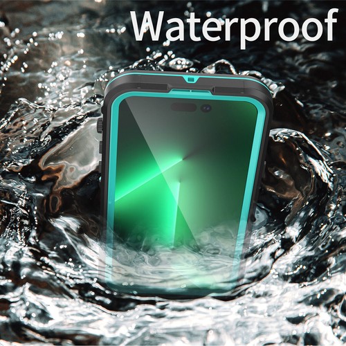Waterproof Phone Case for iPhone 14 13 11 12 15 16 Pro Max Plus Shockproof Cover - Picture 30 of 48