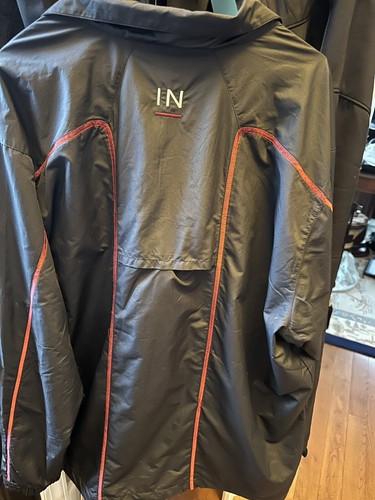 Herren Nike Inspirato schwarz und rot 1/4 Zip Pullover Windbreaker XL gebraucht - Bild 3 von 8