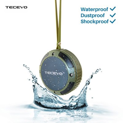 TECEVO Bluetooth Altavoz portátil inalámbrico pesado Graves Para Samsung iPhone Sony TECEVO Bluetooth Altavoz portátil inalámbrico pesado Graves Para Samsung iPhone Sony