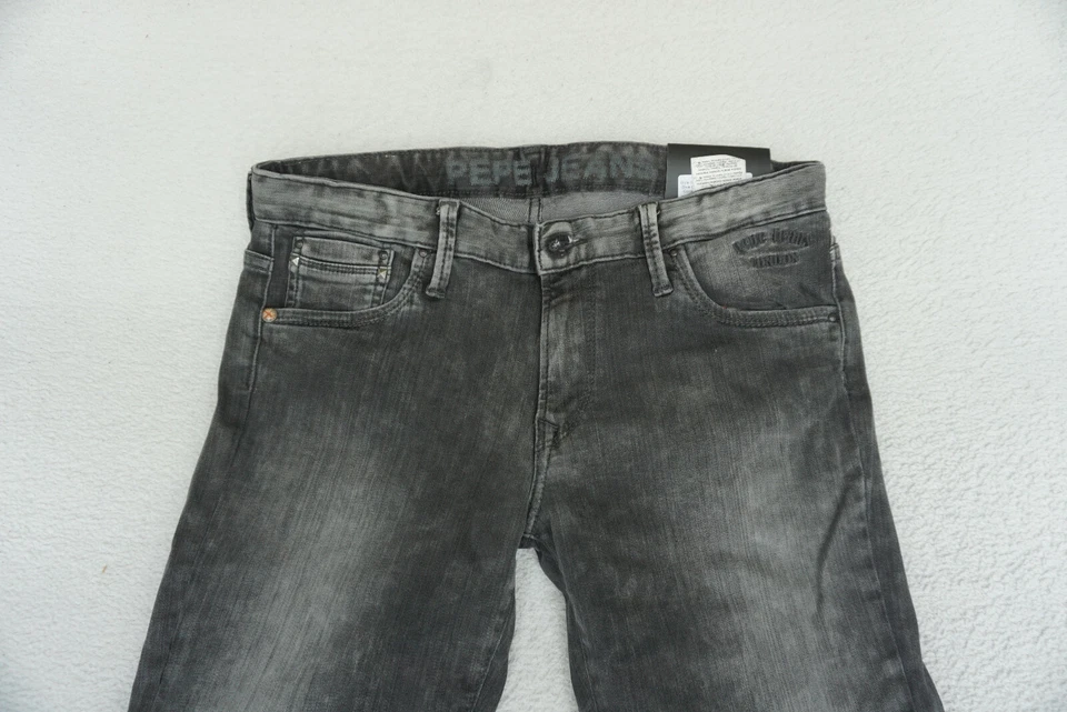 Pepe Jeans Dave Edad 15-16 Niñas Niños Pantalones Elásticos 164-172 cm Gris NUEVO Foto 2 de 4