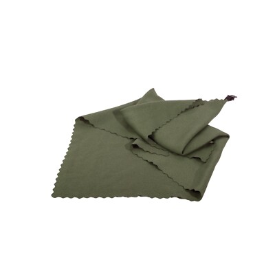 Mini Towel BasicNature with Carabiner, Olive - Size L (70 x 70 cm)
