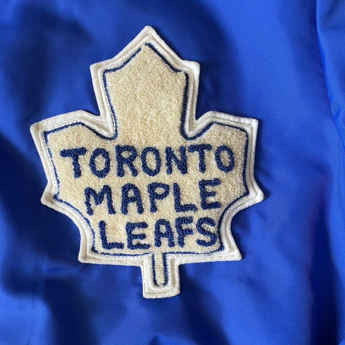 Toronto Maple Leafs Vintage NHL Hockey Jacket Shain Tag Mens Toronto Maple Leafs Vintage NHL Hockey Jacket Shain Tag Mens