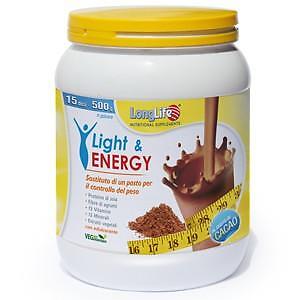 LONGLIFE LIGHT & ENERGY POLVERE - INTEGRATORE PER IL CONTROLLO DEL PESO - Foto 1 di 3