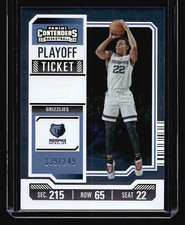 Desmond Bane /249 1st Round Ticket Panini Contenders 2023-24 Card #96 Grizzlies